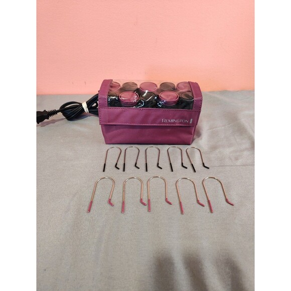 Remington All That Compact 10 Hair Rollers and Clips Travel Size - Picture 1 of 3